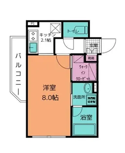 フォルシア本荘【4階】の間取り
