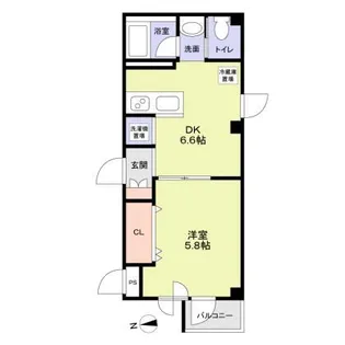 グレースコート【2階】の間取り