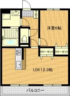 VenusCourt【3階】の間取り