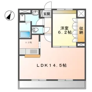 Life Amenity HAKUEI【3階】の間取り