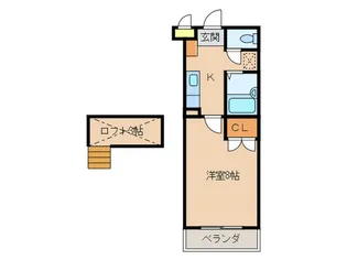 プレッソ21【2階】の間取り