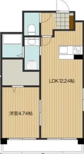 ラ・レジェンダII水前寺【2階】の間取り