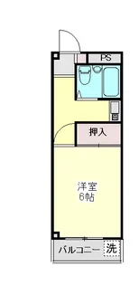 ホワイトヴィラ宮川【3階】の間取り
