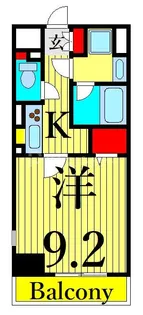 MONOLITH【6階】の間取り