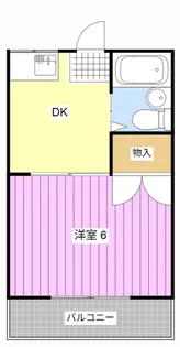 コーポ桂【3階】の間取り
