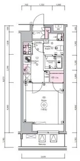 NIKKEIMARKS【4階】の間取り
