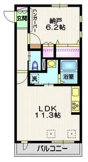 クラート目白台【2階】の間取り