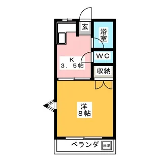 MITA HOUSEII【2階】の間取り