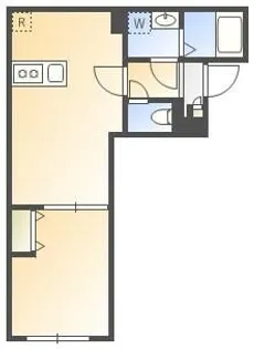 THE PARK EXIA 麻布十番【1階】の間取り