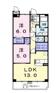 パラッツォ【1階】の間取り