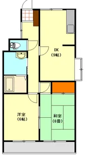 メイプルタウン【2階】の間取り