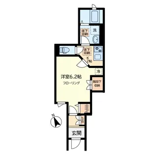 SOPHIA 五本木【1階】の間取り