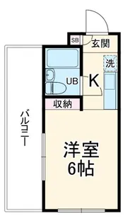 サンシティハイム【3階】の間取り