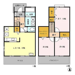 GreenForest聖蹟の間取り