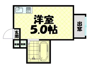 ラパンジール本田I【9階】の間取り