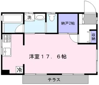 BIG TREEハウス【1階】の間取り