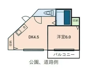 プロビデンス花畑【2階】の間取り