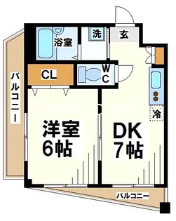 星名ビル【5階】の間取り