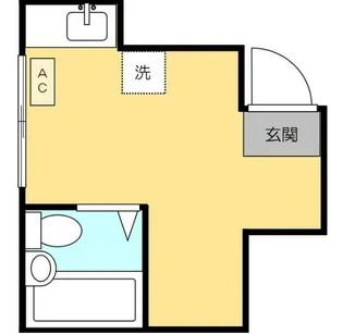 ヴィラコート下目黒【1階】の間取り