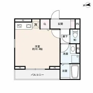 River Syo(リバーショー)【2階】の間取り