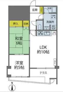 代々木ロイヤルマンション【1階】の間取り