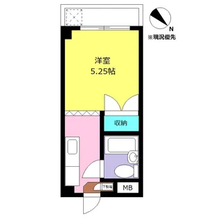 メゾンドエリナ【2階】の間取り