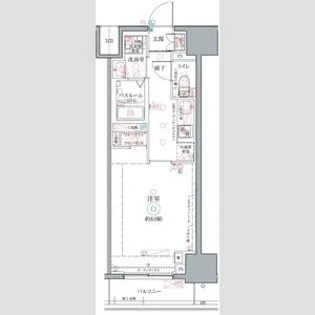 クレヴィスタ名古屋上前津【2階】の間取り