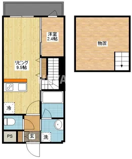 ヴィオラ矢上弐番館の間取り