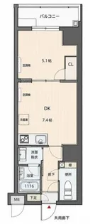 Evergreen【2階】の間取り