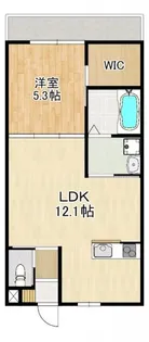 MODERN PALAZZO 平間 EAST【2階】の間取り