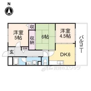 グランドールY2【1階】の間取り