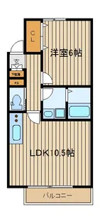 フローレンス【2階】の間取り