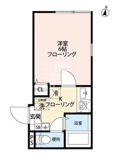 グランクオール大和町【4階】の間取り