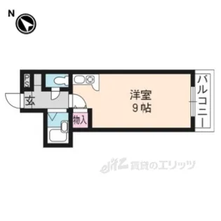 グランドールワタナベ1【1階】の間取り
