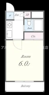 アドバンス二番館【2階】の間取り