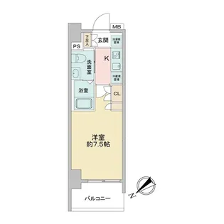 LA DOUCEURお花茶屋I【2階】の間取り