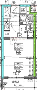 ラヴィエール住吉駅前【1階】の間取り