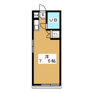 ハイキャッスル【2階】の間取り