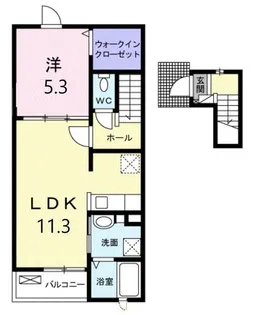 ソレイユ善福寺【2階】の間取り