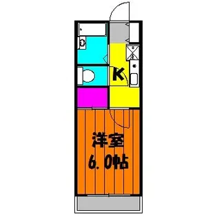 サンビレッジ【2階】の間取り