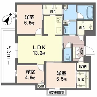 エテルノ 和【2階】の間取り