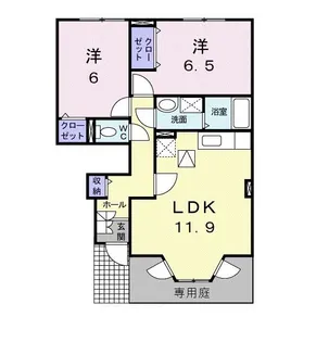 フォーラムII【1階】の間取り