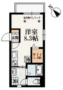 MTIマンション早稲田【1階】の間取り