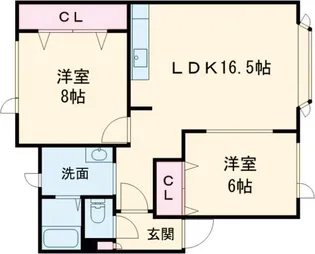 ティアラ77【1階】の間取り