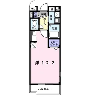 グラシオッソF・II【1階】の間取り