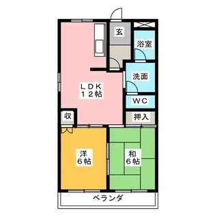 メゾン ド アヴァンセ【2階】の間取り