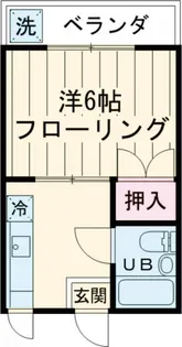 青山マンション【3階】の間取り