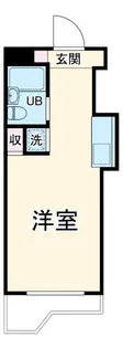 スカイコート綱島第2【3階】の間取り
