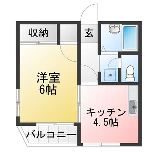 第2コーポヒグラシ【2階】の間取り