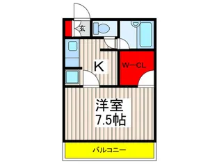 ネット第77ビル【3階】の間取り
